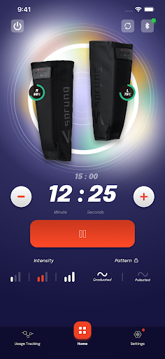 Android application Spryng - Muscle Recovery screenshort