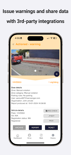 Aero Ranger ANPR for parking