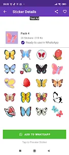 butterfly Stickers