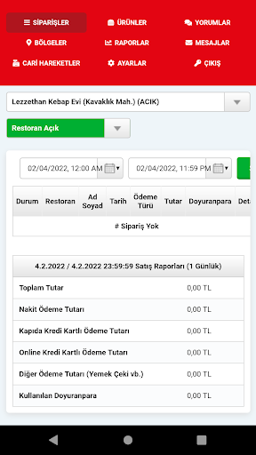 Neyyicik - Sipariş Takip Screen 2