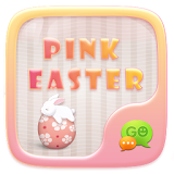 (FREE)GO SMS PINK EASTER THEME icon