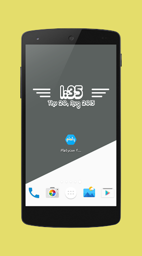 Platy UI Widget for zooper Screen 2