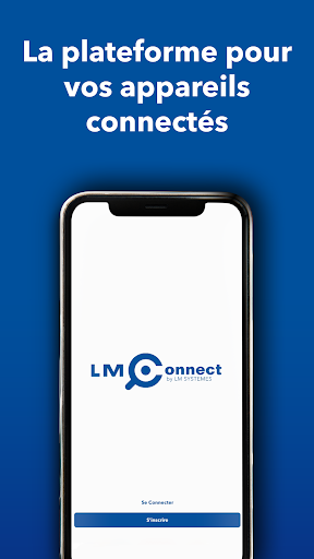 Android application LM CONNECT screenshort
