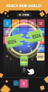 X2 Merge: 2048 Num Blocks Game