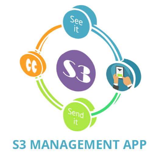 S3 management logo
