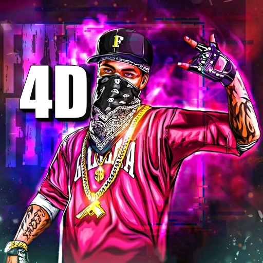 4D Fire Wallpaper