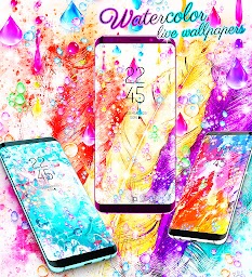 Watercolor live wallpapers