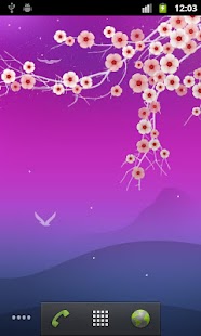 Blooming Night LiveHintergrund Screenshot