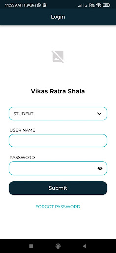Android application Vikas Ratra Shala screenshort