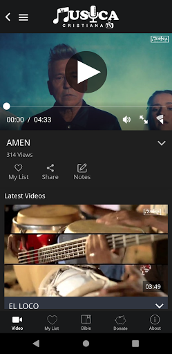 LaMusica Cristianatv Screen 3