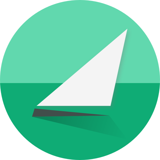 快帆TV版 - 海外华人回国加速器VPN，畅享大陆音乐视频 logo