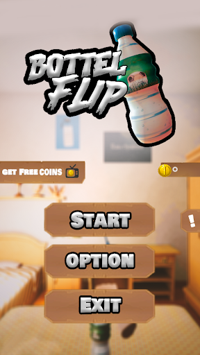 Android application Milk Bottle Flip Jump 3D screenshort