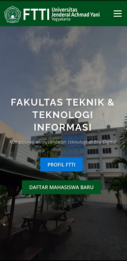 Android application FTTI UNJAYA screenshort