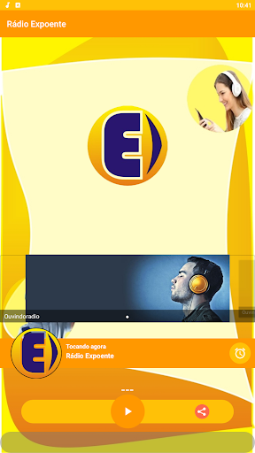Android application Rádio Expoente screenshort