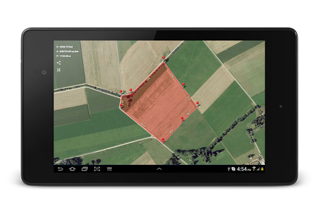 Planimeter - GPS area measure Screenshot