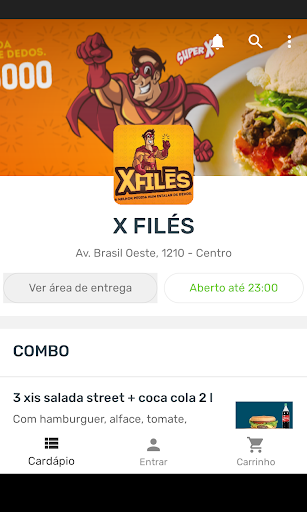 Android application X FILÉS screenshort