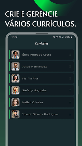 Android application Currículo - Currículo em PDF screenshort