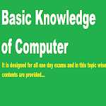 Cover Image of Télécharger Basic Computer Knowledge  APK