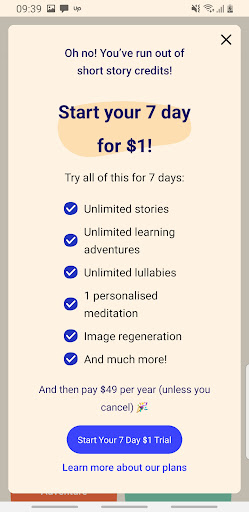 Scarlett Panda Stories Screen 3