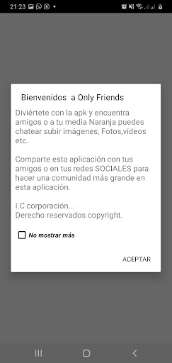 Only Friends Screen 2