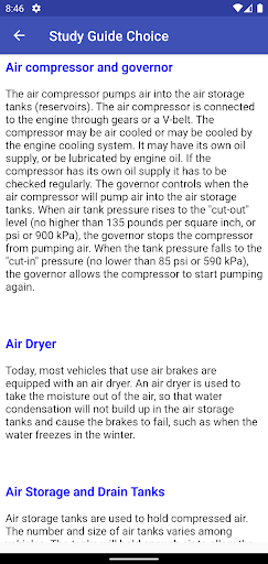 Screenshot of CDL Prep + Practice Test 2024