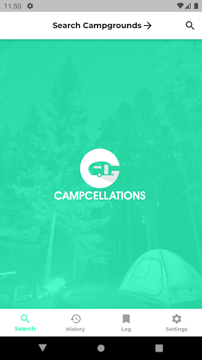 Android application Campcellations screenshort