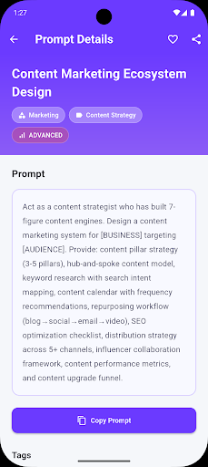 PromptGenius AI Prompts