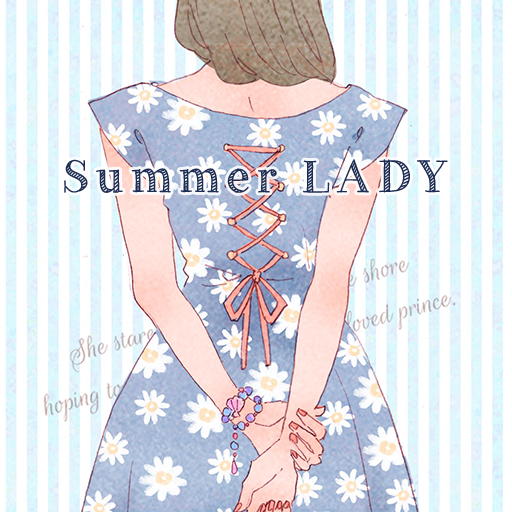 Cute Theme-Summer Lady- logo