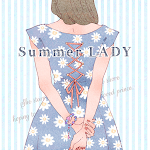 Cover Image of Download Cute Theme-Summer Lady- 1.0.0 APK