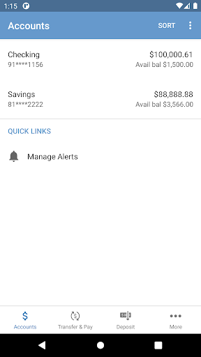 First State KS Mobile Banking Screen 3