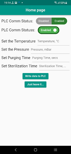 Android application HMI Global (Demo) screenshort