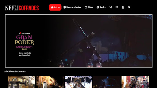 Android application NefliCofrades TV screenshort