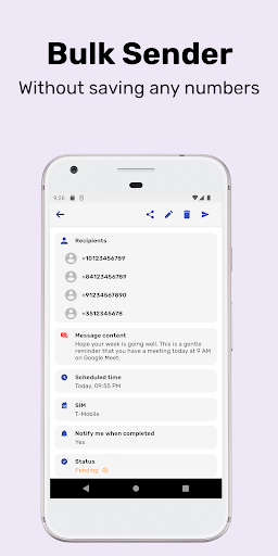 Android application Messages Master screenshort