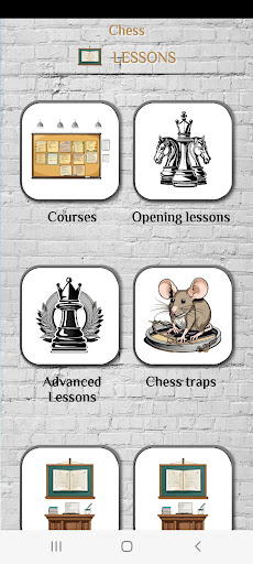 Android application Chess Tutorials - Games screenshort