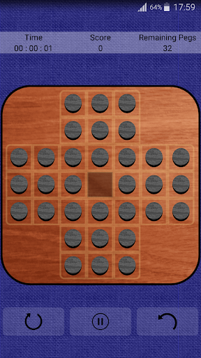 Peg Solitaire Screen 3