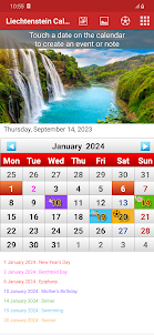 Liechtenstein Calendar