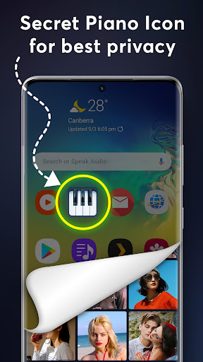 Piano Vault: Hide Apps, Videos screenshot 4