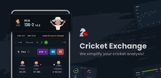 Cricket Exchange screen 0