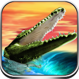 Wild Crocs-Crocodile Hunter 3D icon