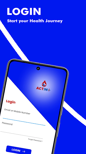 Android application Actin ATP screenshort