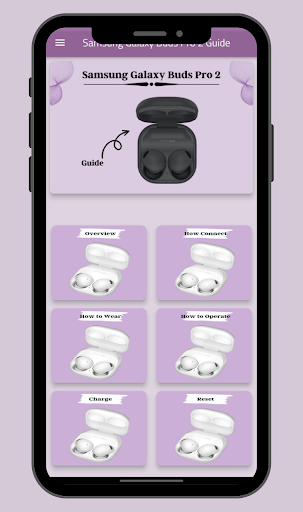 Android application Galaxy Buds Pro 2 Guide screenshort