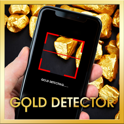 Gold Detector : Metal sensor logo