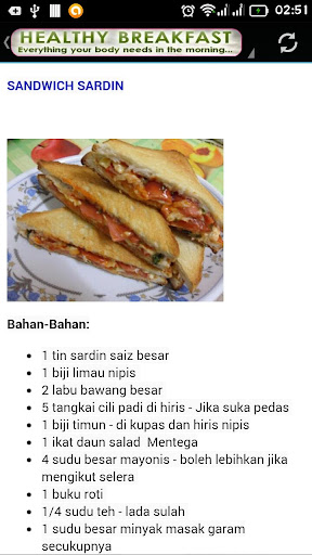 Aneka Juadah Sarapan Pagi