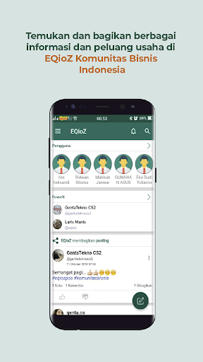 Android application EQioZ Mart - Kasir Go Online screenshort