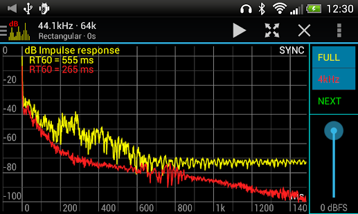 Sound Spectrum Pro Capture d'écran