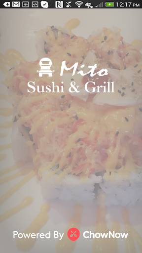 Android application Mito Sushi & Grill screenshort