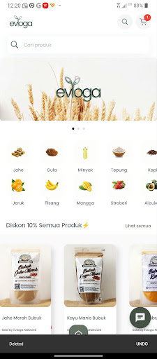 Evloga Store screenshot 1