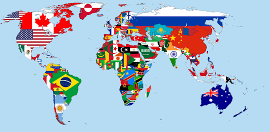 Imagem do mapa mundial