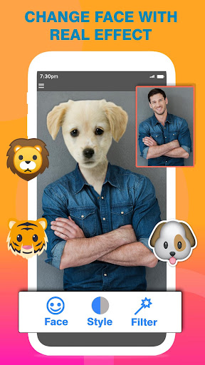 Android application Animal Face Maker & Changer screenshort