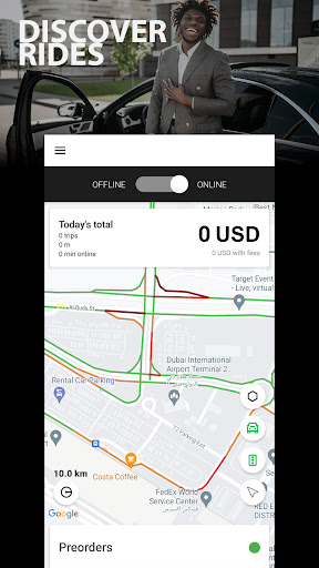 Noir Partner - Drive & Earn Screen 2
